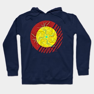 Futuristic Design-Science Fiction Hoodie